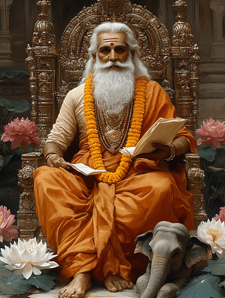 Jupiter deity illustration