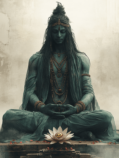 Ketu deity illustration